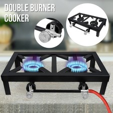 Portable Double Burner Cast